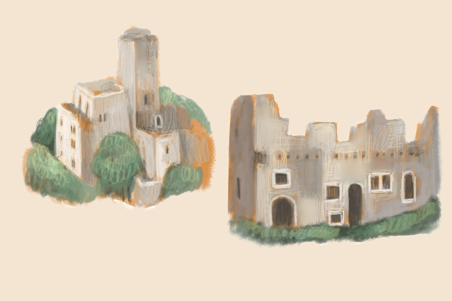 Sai perché a Faedis ci sono due castelli?