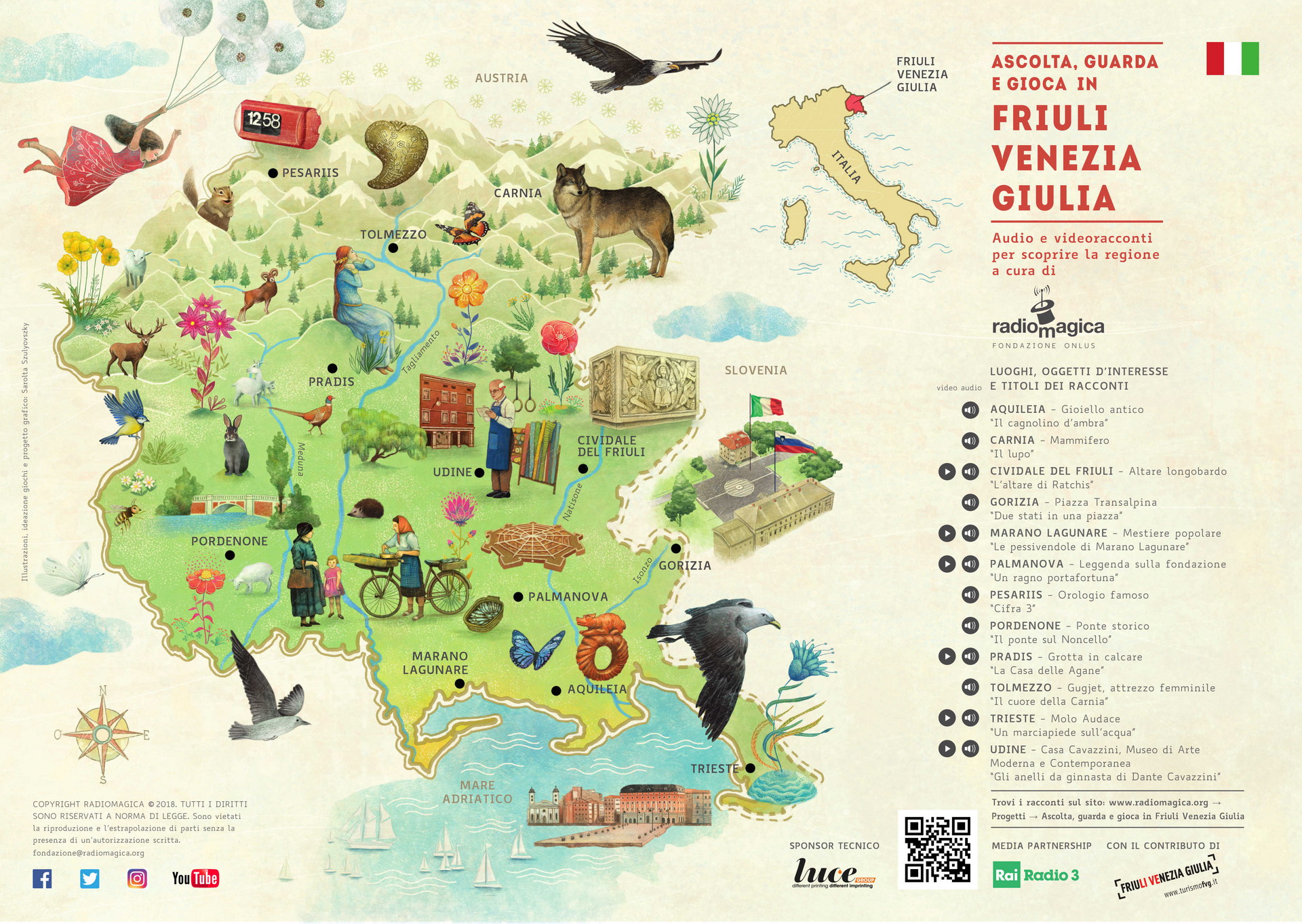 La Mappa Parlante del Friuli Venezia Giulia