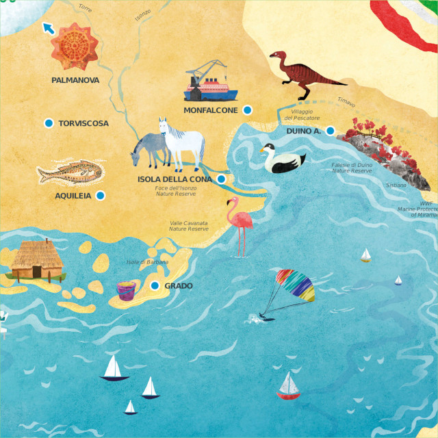 immagine progetto The talking Map of the Friuli Venezia Giulia Coast