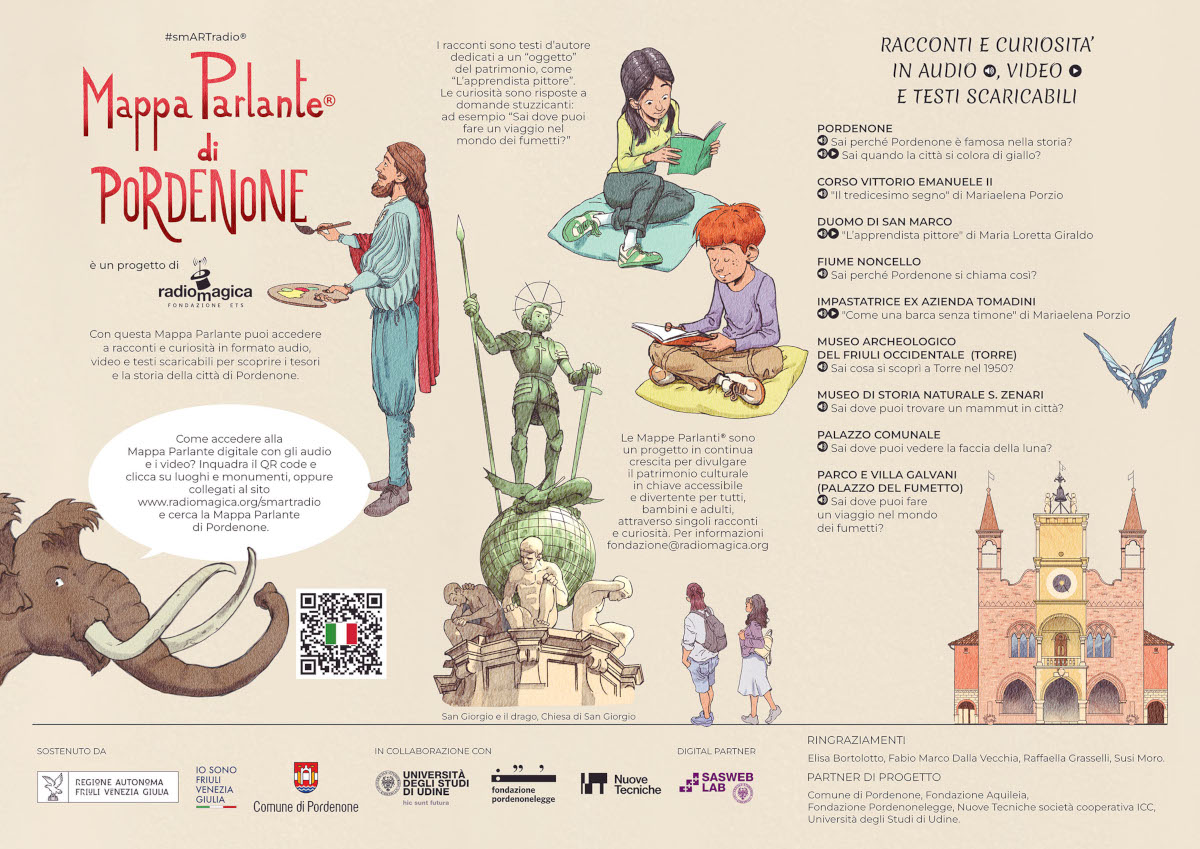 La Mappa Parlante di Pordenone - retro