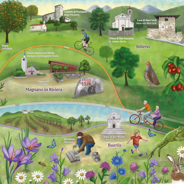 immagine progetto 'Mappa Parlante di Magnano in Riviera