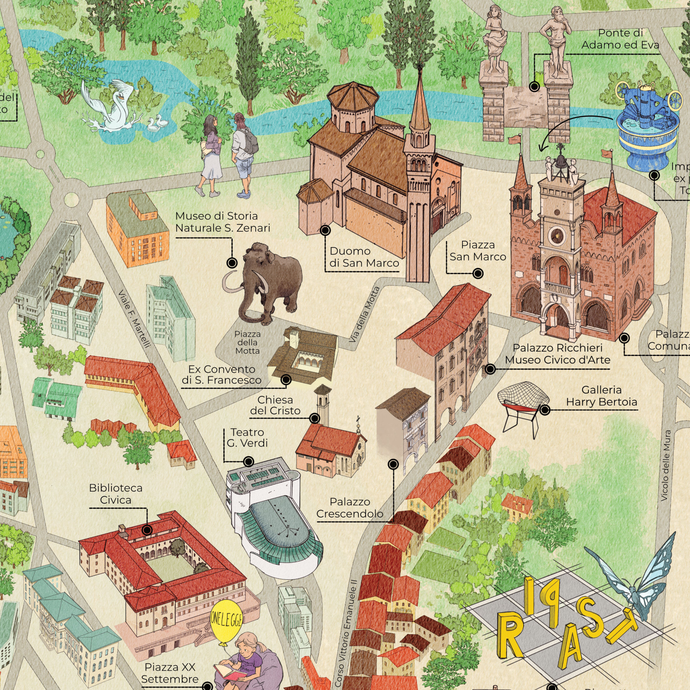 immagine progetto 'La Mappa Parlante di Pordenone