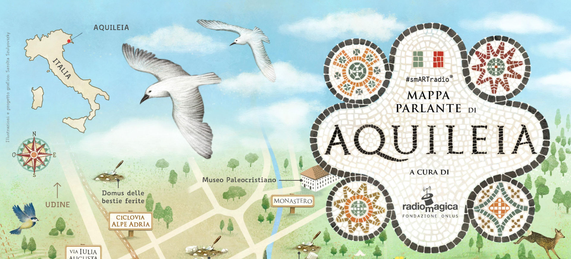 In gita ad Aquileia con la Mappa Parlante®! | Radio Magica